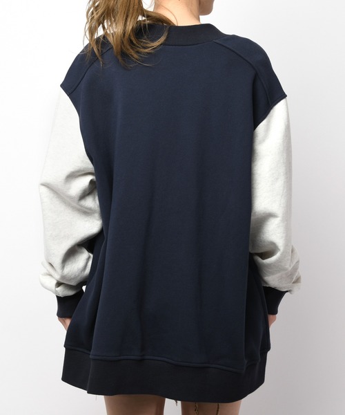 BACK TO THE FIELD スタジャン 「MLB」スウェットスタジャン