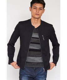 美品 TORNADOMART 紺色 ライダース ジャケット トルネードマート M 美品 TORNADOMART 紺色 ライダース ジャケット トルネードマート M