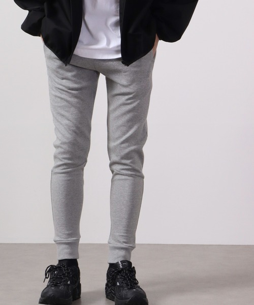 MMMM スウェットパンツ ジャージ 切替スリムジョガーパンツ メンズ