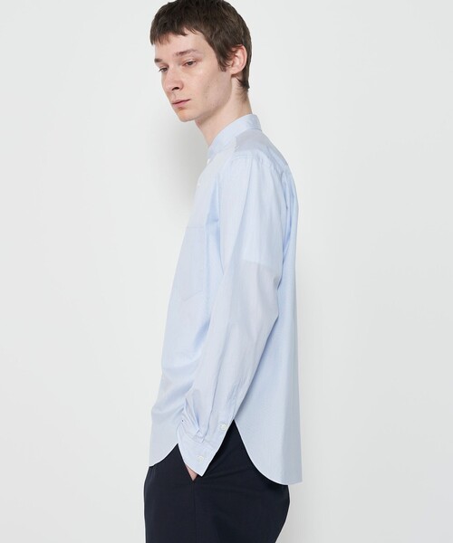 GALERIE VIE（ギャルリー ヴィー） シャツ コットンブロード スタンド