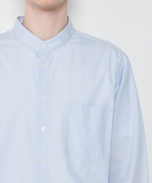 GALERIE VIE（ギャルリー ヴィー） シャツ コットンブロード スタンド