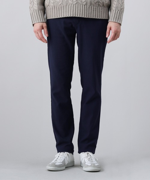 LIL VENDARS パンツ 強ストレッチ5ポケット裏起毛パンツ メンズ