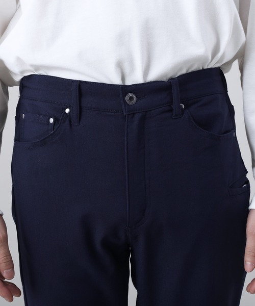 LIL VENDARS パンツ 強ストレッチ5ポケット裏起毛パンツ メンズ