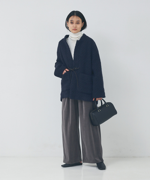 collex アウター キルティングニットジャケット レディース : ZOZOTOWN  