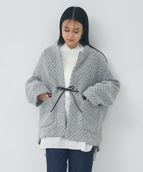 collex（コレックス） コート アウター キルティングニットジャケット