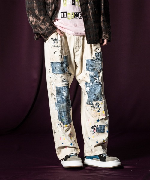 glamb（グラム） ワイドパンツ ジーンズ Unplugged Atelier Denim