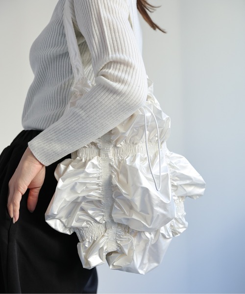 シルバーショルダーバッグ ショルダーバッグ（シルバー/銀色系）ファッション通販 - ZOZOTOWN