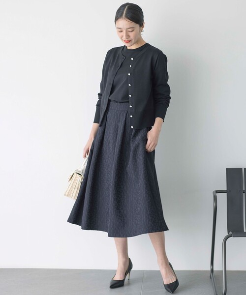 未使用品　maison de dolce 接触冷感UVカーディガン ネイビー MISCH MASCH カーディガン 「接触冷感/UVカット」ベーシック