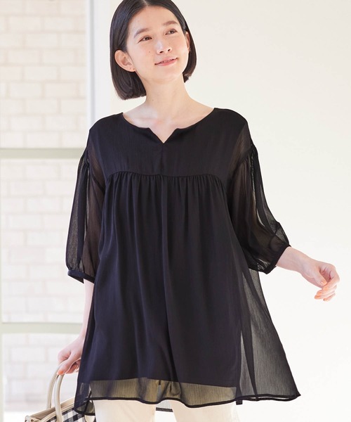 L'EST ROSE シフォンチュニック　リボン L'EST ROSE（チュニック）のフリマアイテム一覧
