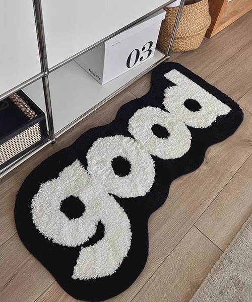 Ein（アイン） ラグ ラグマット Ein/”good” ミニ ラグマット