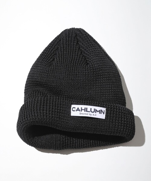 ニット帽 ニットキャップ CAHLUMN/カウラム Straw Yarn Roll Knit Cap/ストローヤーン ロールニットキャップ メンズ | CAHLUMN | 04