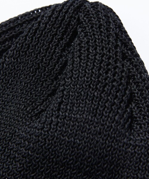 ニット帽 ニットキャップ CAHLUMN/カウラム Straw Yarn Roll Knit Cap/ストローヤーン ロールニットキャップ メンズ | CAHLUMN | 06