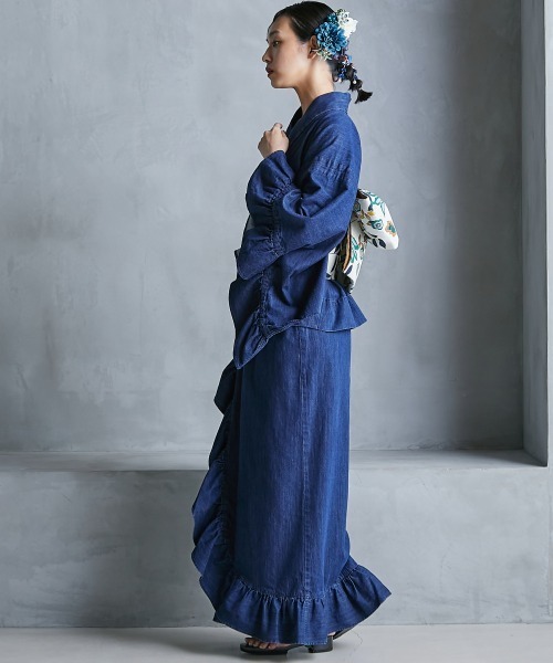 GEVS. 花柄つくり帯 「大きいサイズ有」GEVS. レディース