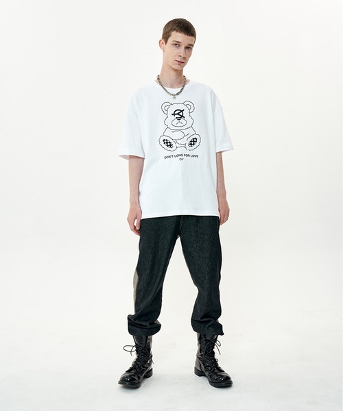 『OY/オーワイ』ODOLLY T/オードリープリント半袖Tシャツ OY tシャツ 「OY/オーワイ」ODOLLY T/オードリープリント半袖T