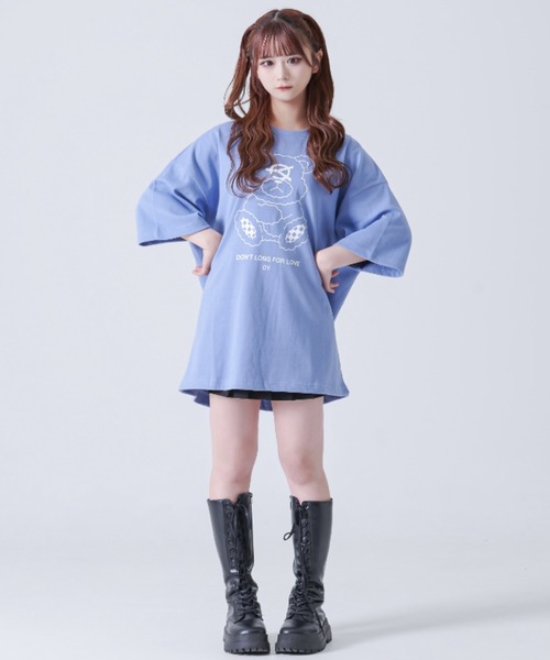 『OY/オーワイ』ODOLLY T/オードリープリント半袖Tシャツ 85297030b_b_09_500.jpg