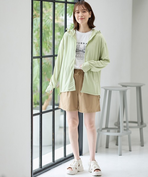 【中古】RESOUND CLOTHING／ラッシュガード ハーフパンツ ライム RESOUND CLOTHING - 【中古】RESOUND CLOTHING／ラッシュガード