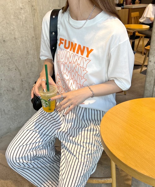 tシャツ イラストプリントTシャツ レディース セール】1983プリントTシャツ（Tシャツ/カットソー）｜LADY LIKE