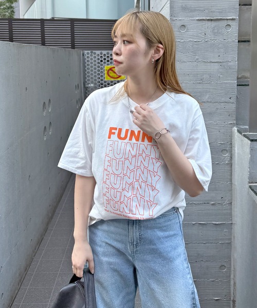 tシャツ イラストプリントTシャツ レディース セール】1983プリントTシャツ（Tシャツ/カットソー）｜LADY LIKE