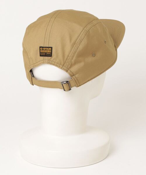 G-STAR RAW キャップ 帽子 FLAT BRIM 5 PANEL CAP/ロゴフラットブリム5