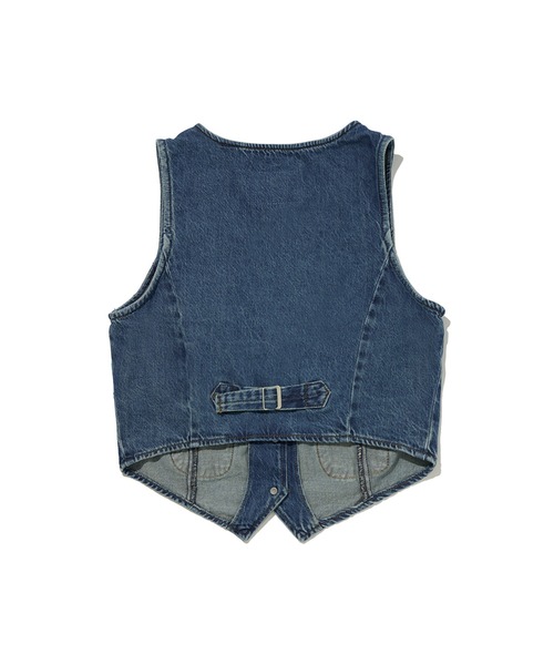 Levi's ライトブルーデニムカスタムベスト Levi's ライトブルーデニムカスタムベスト MEN ベスト