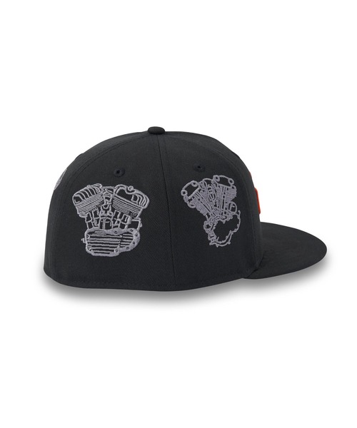Harley Davidson キャップ 帽子 Vツインエンジン59FIFTY(R