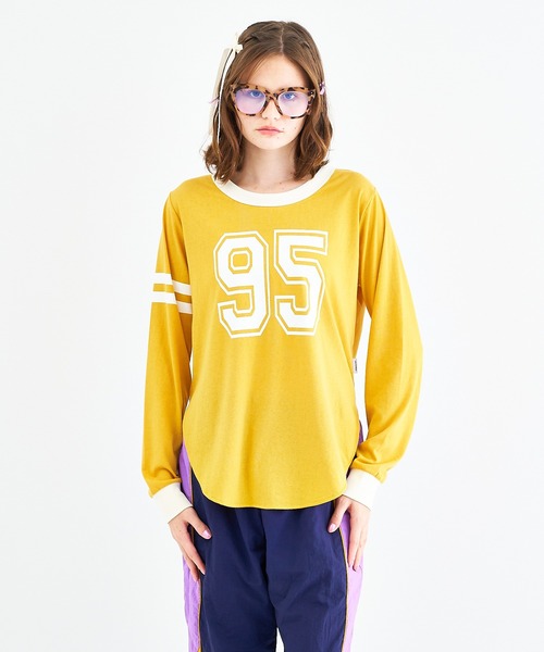 tシャツ No.95 リンガーロングスリーブTシャツ レディース : ZOZOTOWN