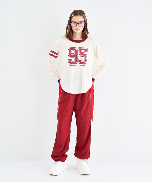 tシャツ No.95 リンガーロングスリーブTシャツ レディース