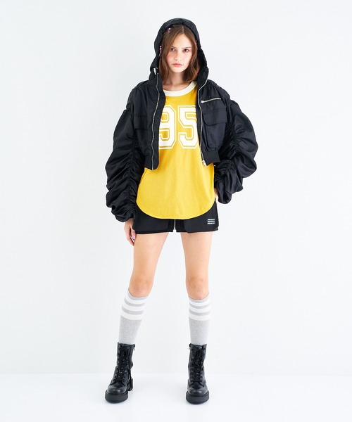 tシャツ No.95 リンガーロングスリーブTシャツ レディース : ZOZOTOWN