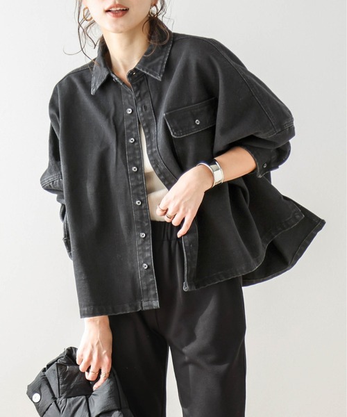 ブラウス シャツ デニムワイドシャツ レディース : ZOZOTOWN Yahoo!店