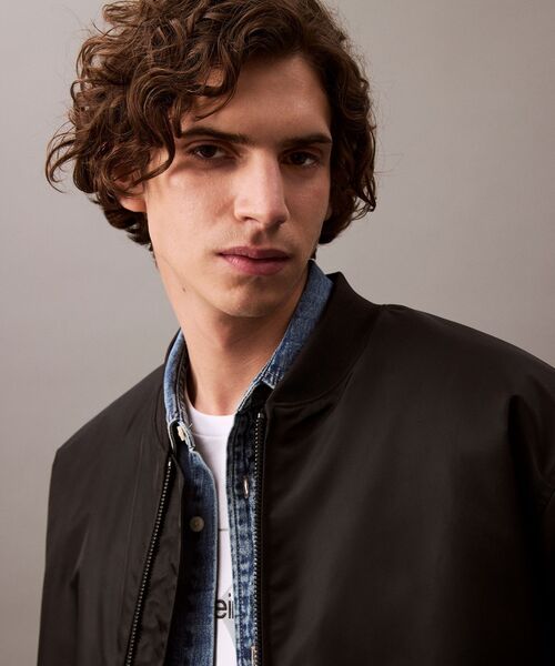 【 】CK Jeans ロングボンバージャケット★送料無料 Calvin Klein コート アウター ボンバージャケット レディース