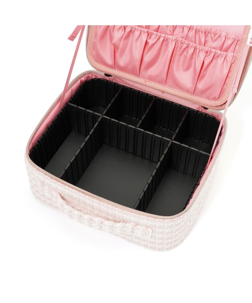 Francfranc（フランフラン） ポーチ ツイード バニティ メイクバッグ