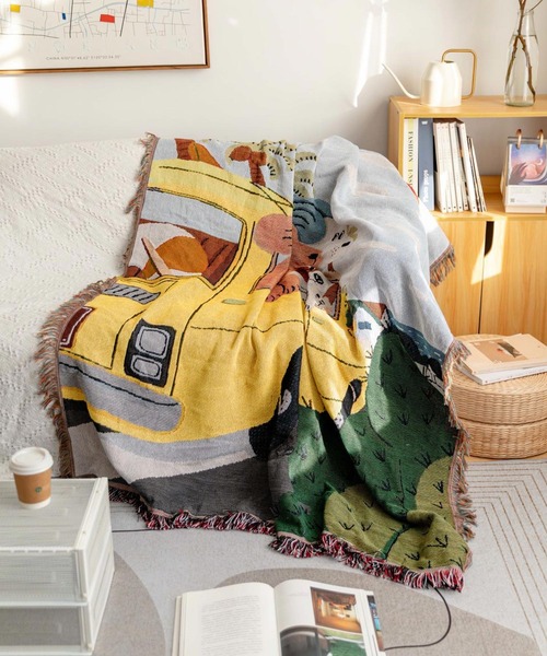 CERCA ブランケット 「 somni / ソニ 」 カジュアル レトロ