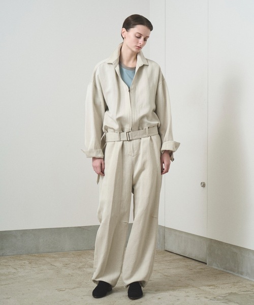 大人気！まとめ一覧 TROVE メンズ SUIT JUMP LINEN WOOL / オールインワン パンツ