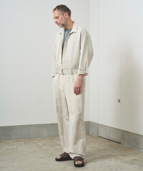 オールインワン TROVE / WOOL LINEN JUMP SUIT メンズ レディースの画像