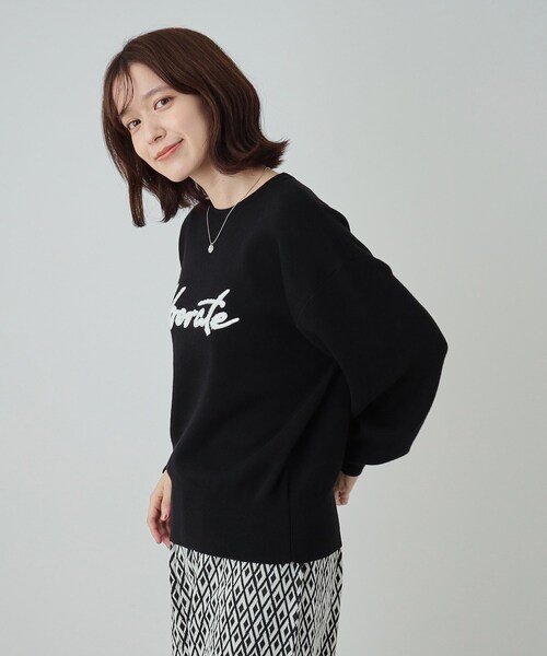 lilou ニットセーター SHOO・LA・RUE ニット セーター 「洗える/S-LL/ちくちくしにくい