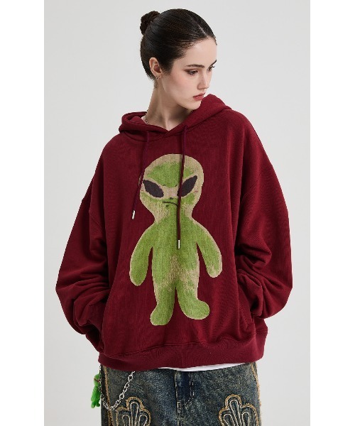 HOODHOOD パーカー 「UNISEX」HOODHOOD／Alien Hood（ウラケ