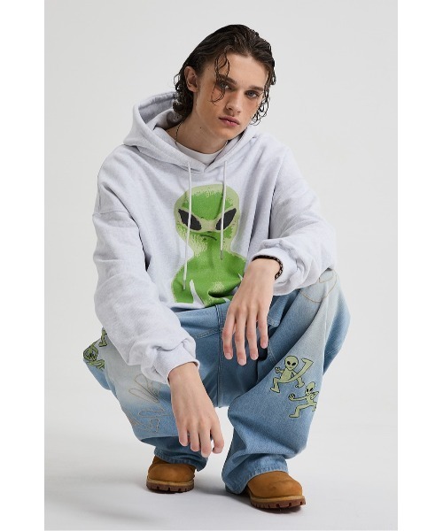 HOODHOOD パーカー 「UNISEX」HOODHOOD／Alien Hood（ウラケ