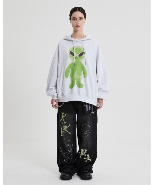HOODHOOD パーカー 「UNISEX」HOODHOOD／Alien Hood（ウラケ