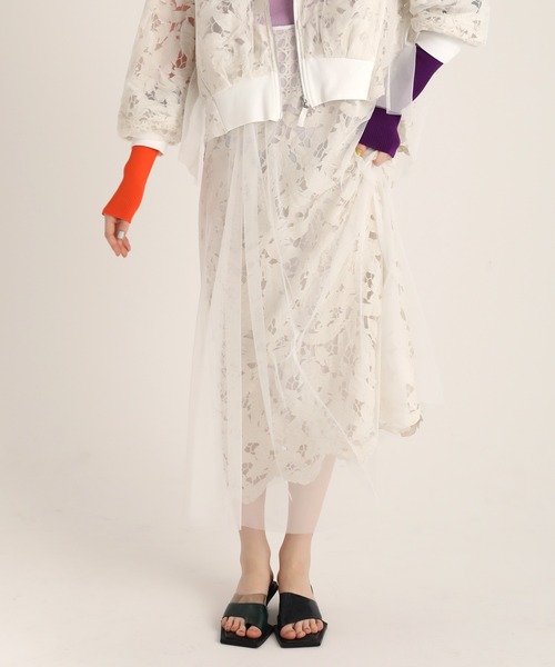 AULA AILA ワンピース レースジャンパースカート : ZOZOTOWN Yahoo!店  