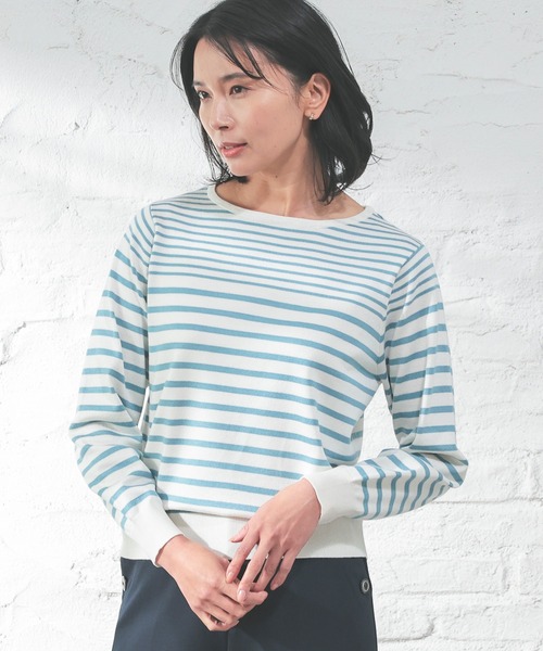 GLACIER lusso（グラシアルッソ） ニット セーター ボートネックニット