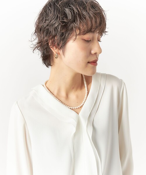 ブラウス シャツ ジョーゼットVネックブラウス レディース | NOLLEY'S Sophi | 12