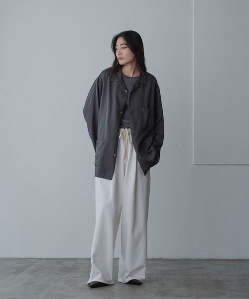 ADAM ET ROPE' シャツ 「WEB限定」ルーズシルエット