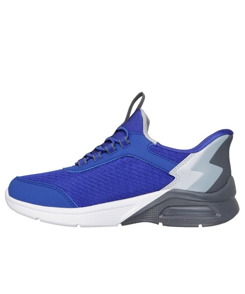 スモック SKECHERS スニーカー HANDS FREE SLIP-INS MICROSPEC MAX-BRISK-STRIPE
