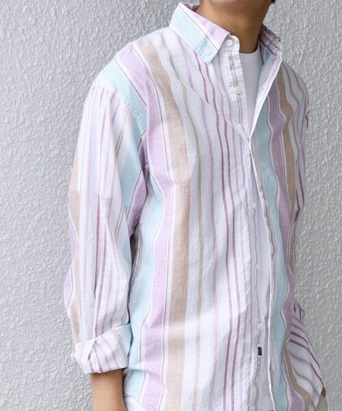 HARDY AMIES マルチカラー ボタンダウンシャツ LL 楽天市場】HARDY AMIES ハーディエイミス（カジュアルシャツ｜トップス