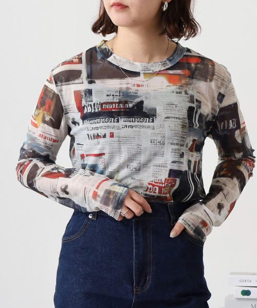 ローゼンクロイツ　セカンドスキン FUNALIVE tシャツ je crois soi セカンドスキンプリントプル