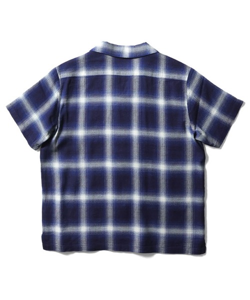 HOUSTON 半袖シャツ X-LARGE ネイビー HOUSTON 「HOUSTON」 半袖シャツ X-LARGE ネイビー メンズ