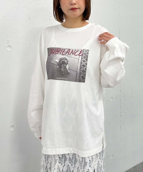 naptime. ロンT フォトプリント Naptime. Nissy 西島隆弘 ロンT 長袖 Tシャツ フォトプリント