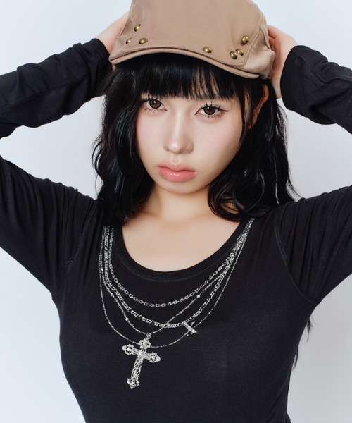 FCMM tシャツ 「日本限定」CROSS L/S TEE / クロスロングスリーブT