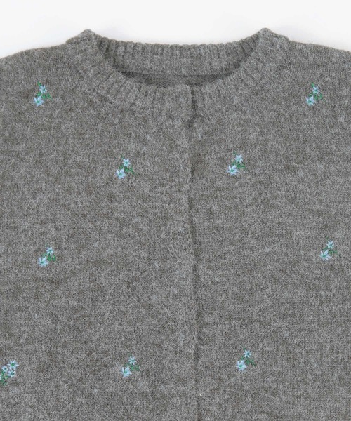 「titivate」 ニットカーディガン FREE ネイビー レディース_画像6