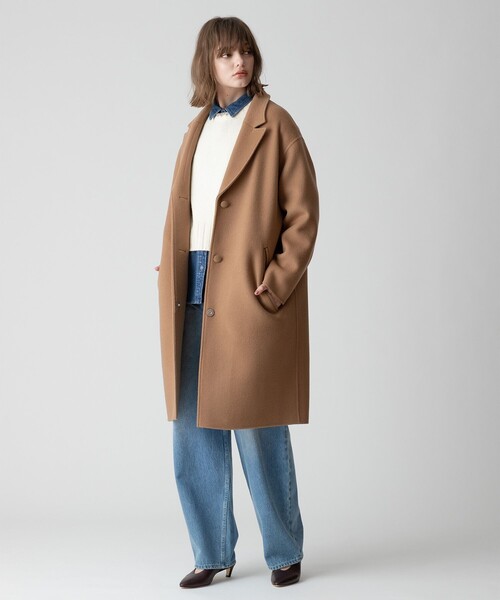 allureville（アルアバイル） チェスターコート 1 ライトグレー